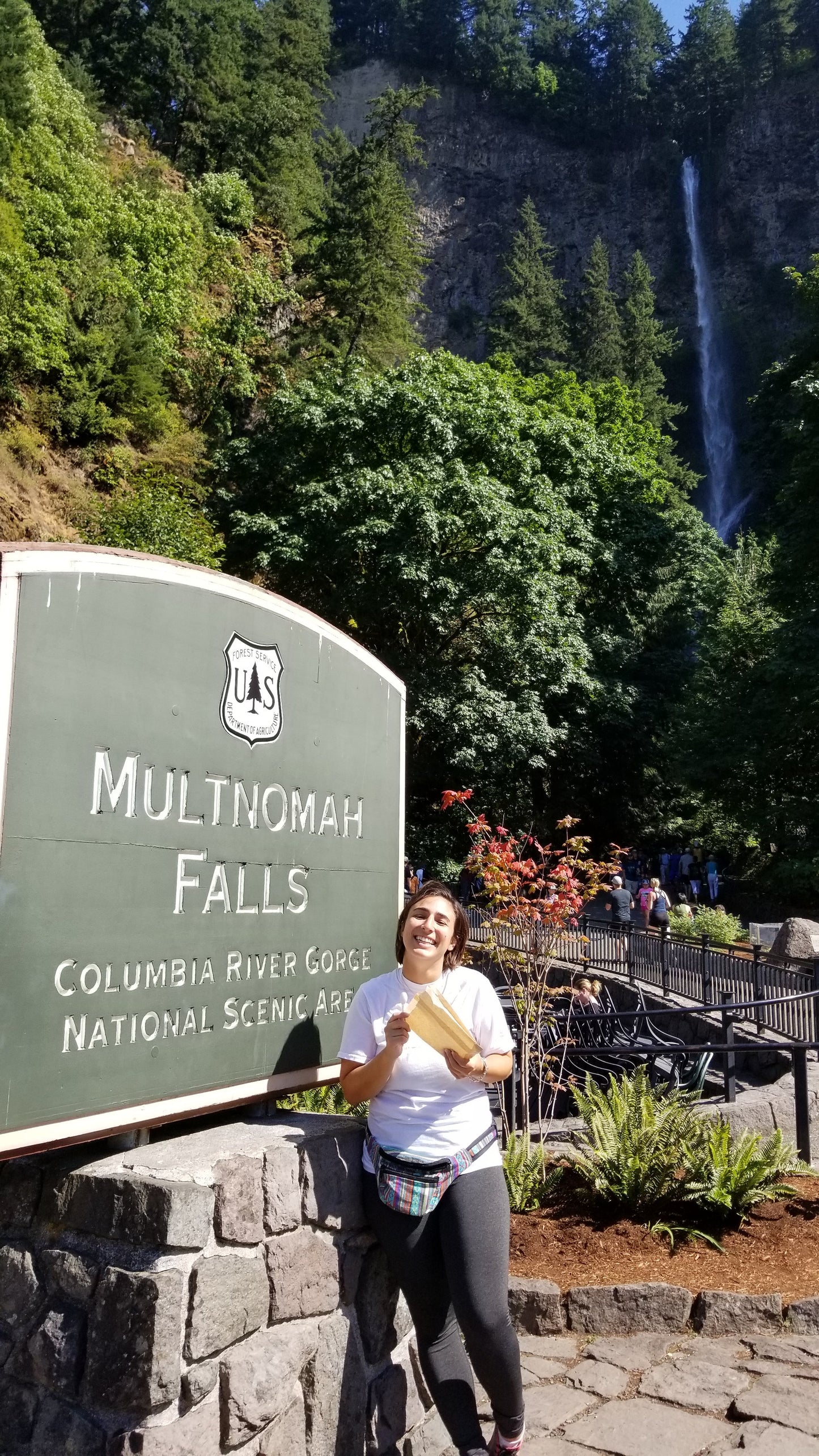 From the Open Road - Multnomah Falls - Ready to Ship
