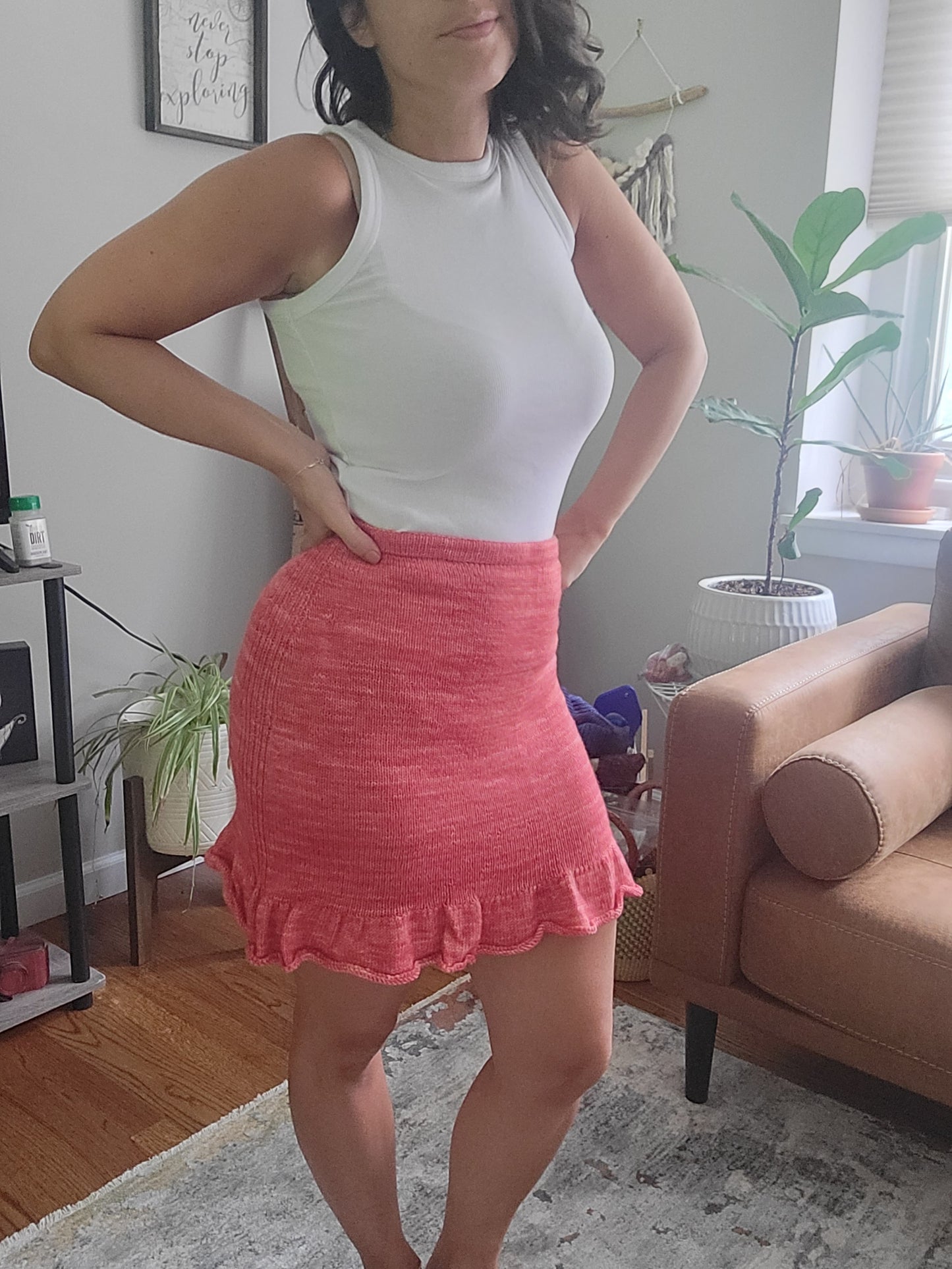 Seashore Skirt - Knitting Pattern