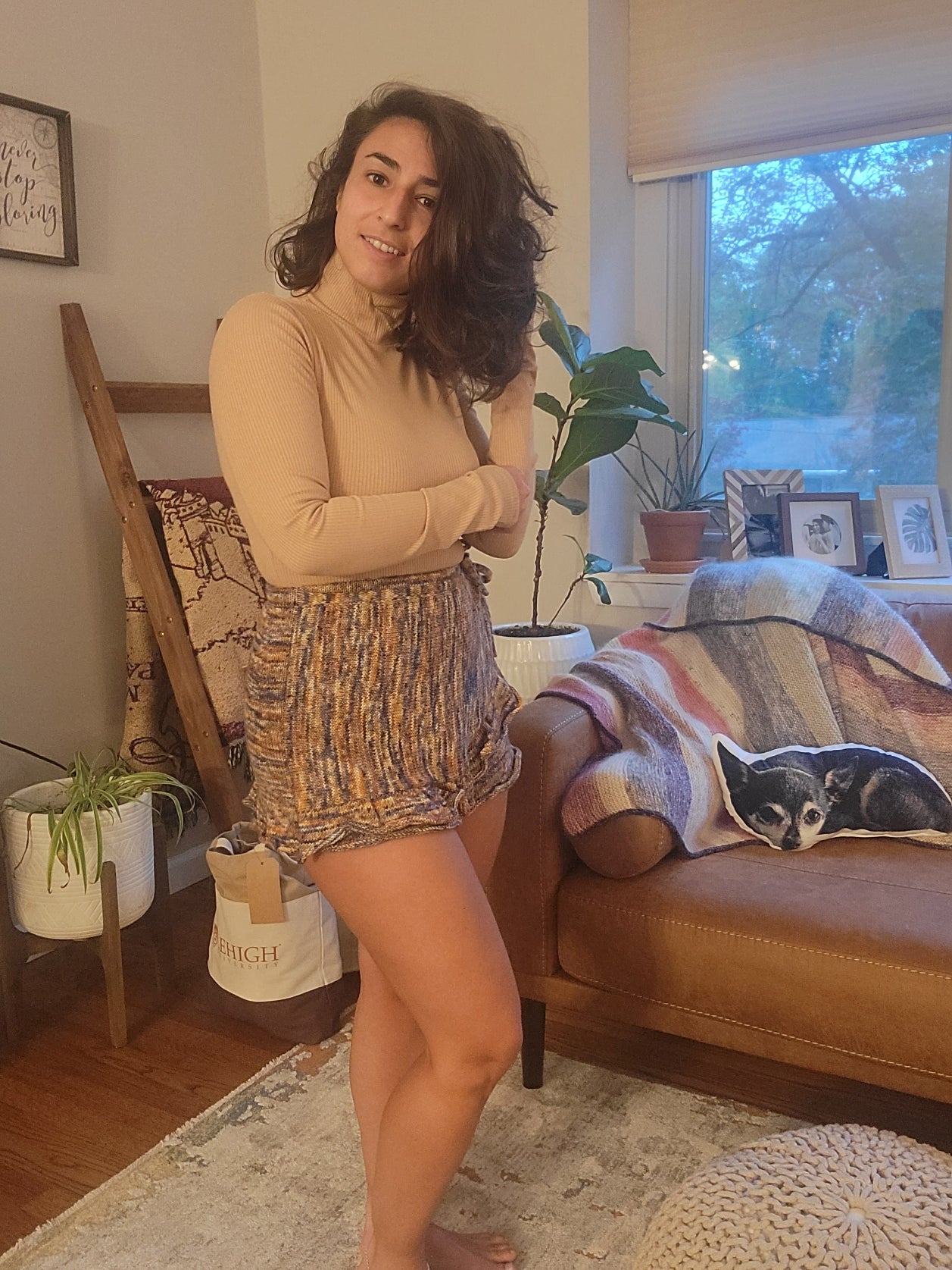 Seashore Skort - Knitting Pattern