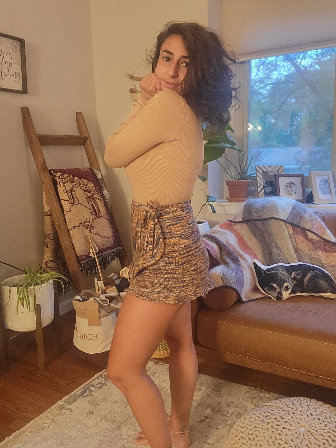 Seashore Skort - Knitting Pattern