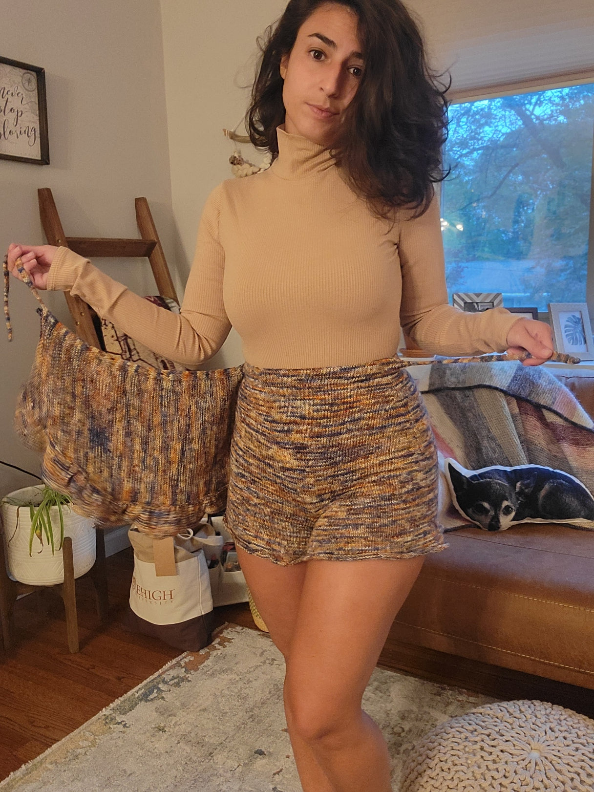 Seashore Skort - Knitting Pattern