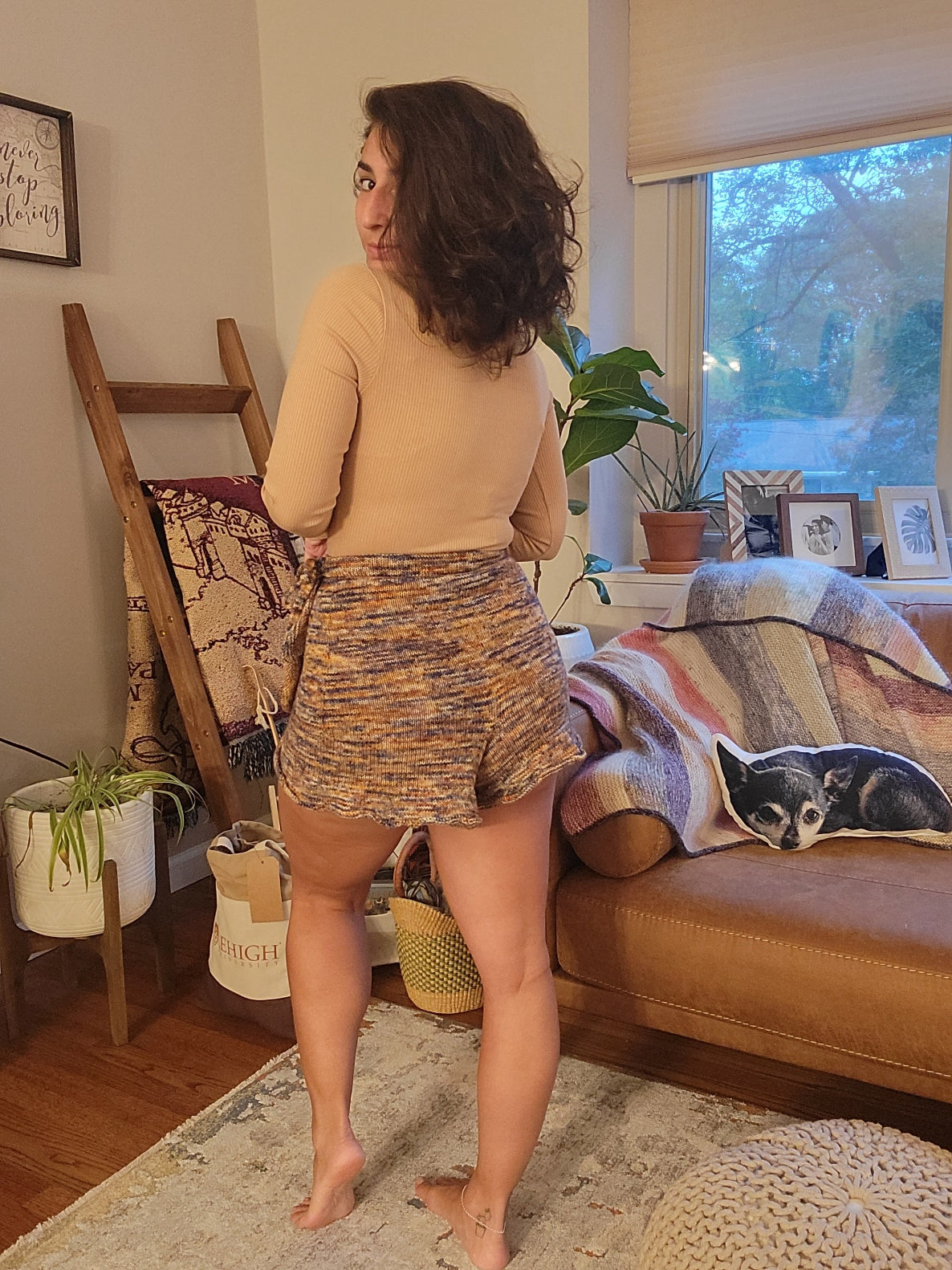 Seashore Skort - Knitting Pattern