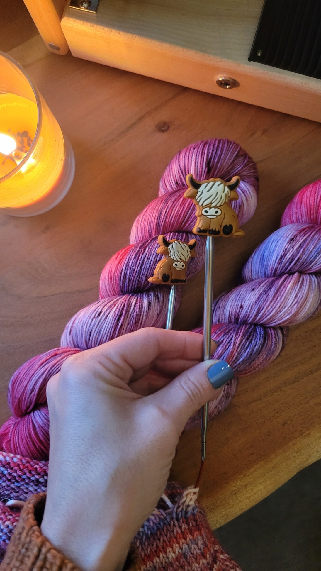 Highland Cow Stitch Stoppers