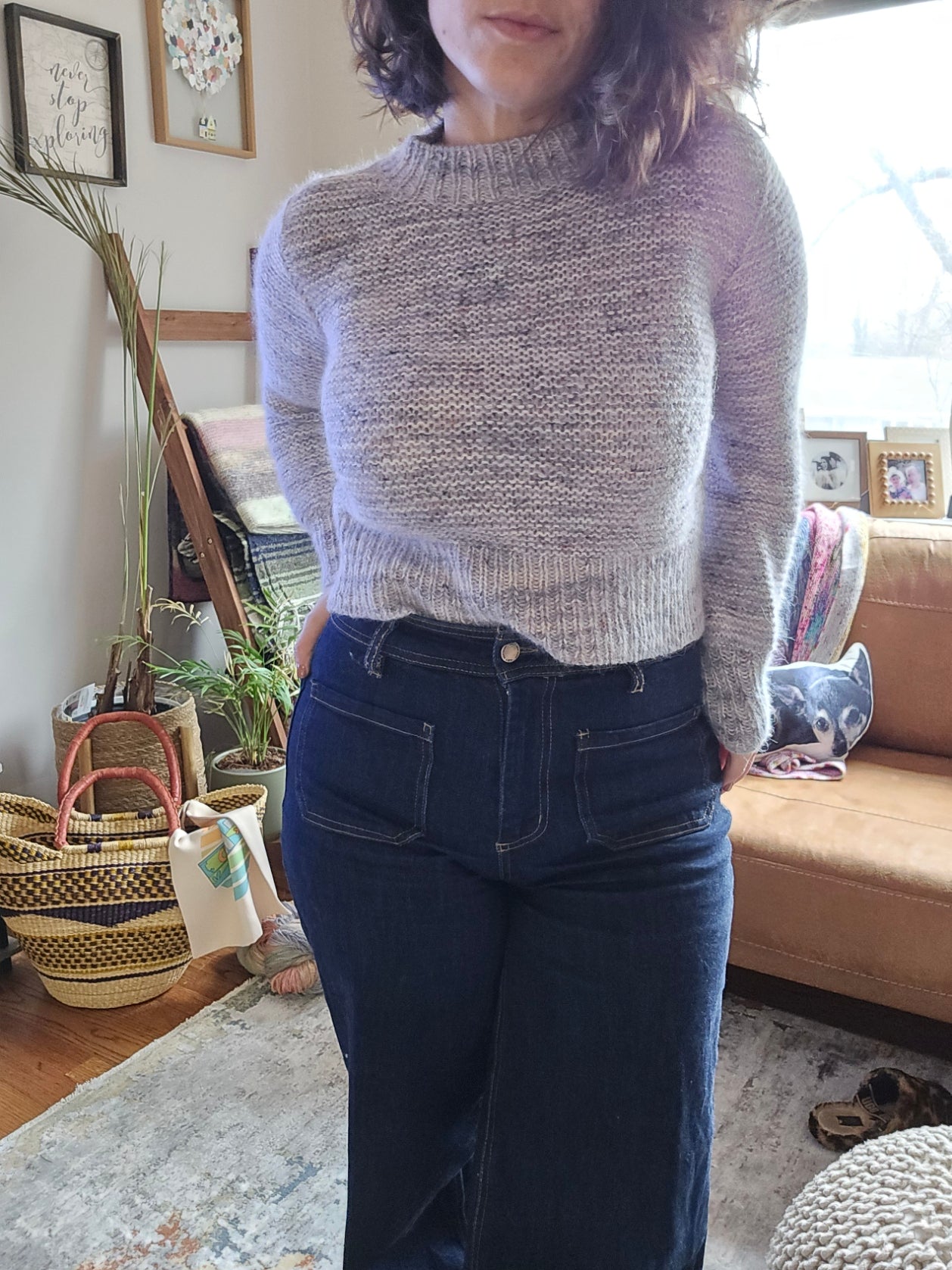 G St Garter Sweater - Knitting Pattern
