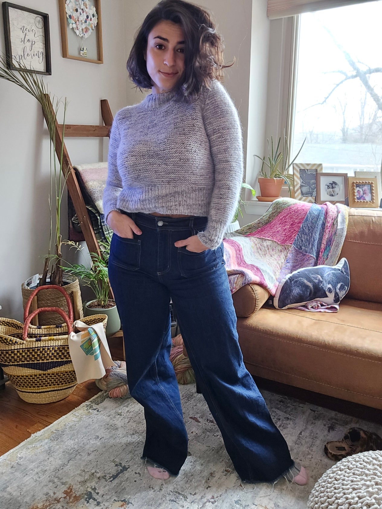 G St Garter Sweater - Knitting Pattern