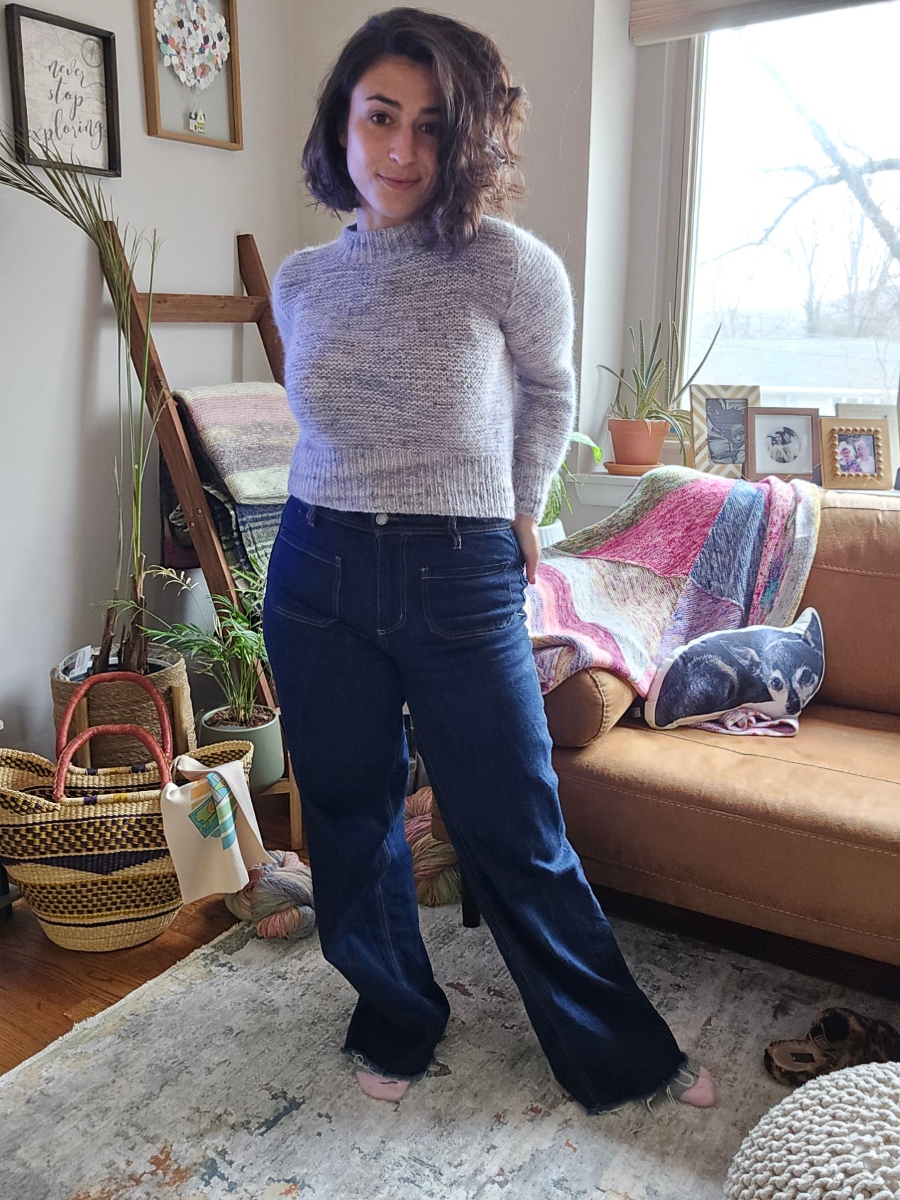 G St Garter Sweater - Knitting Pattern