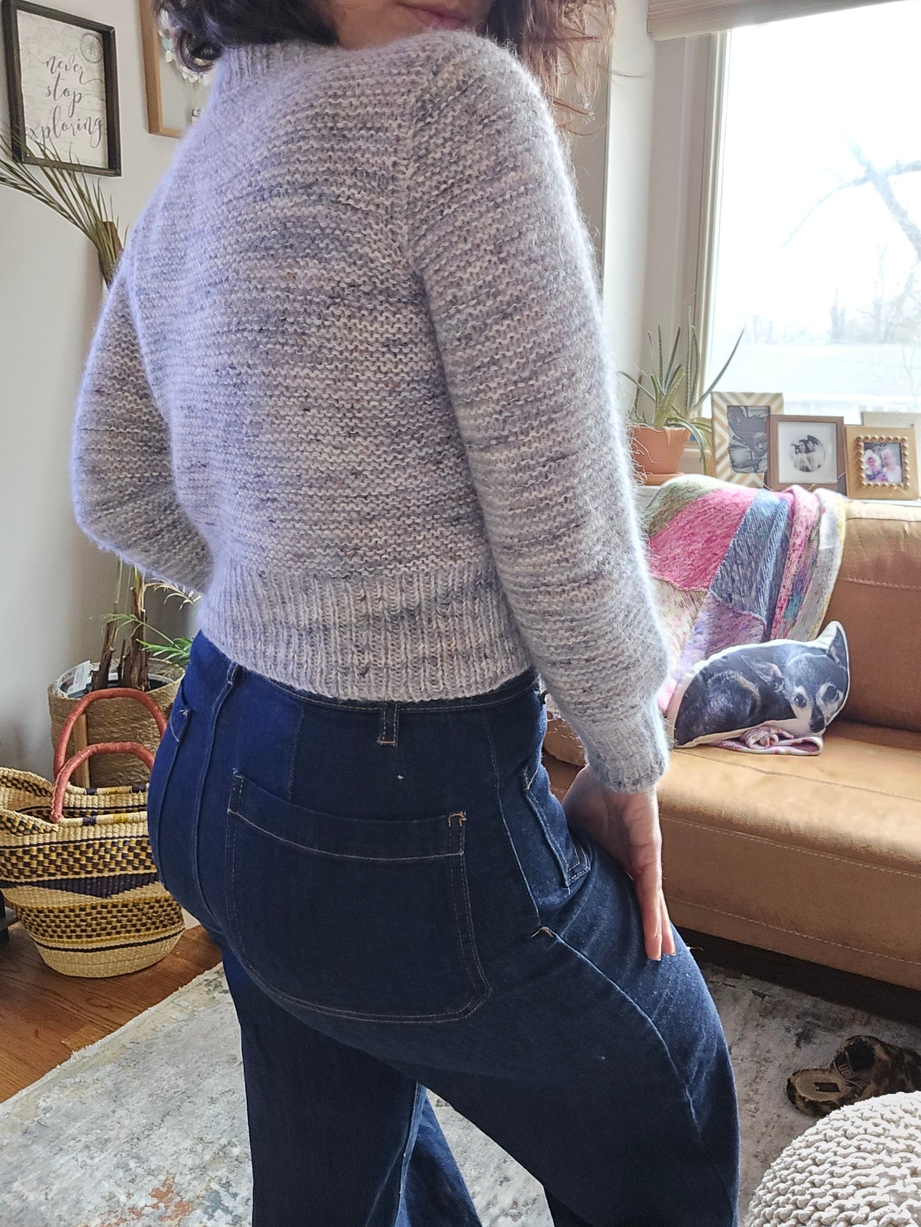 G St Garter Sweater - Knitting Pattern
