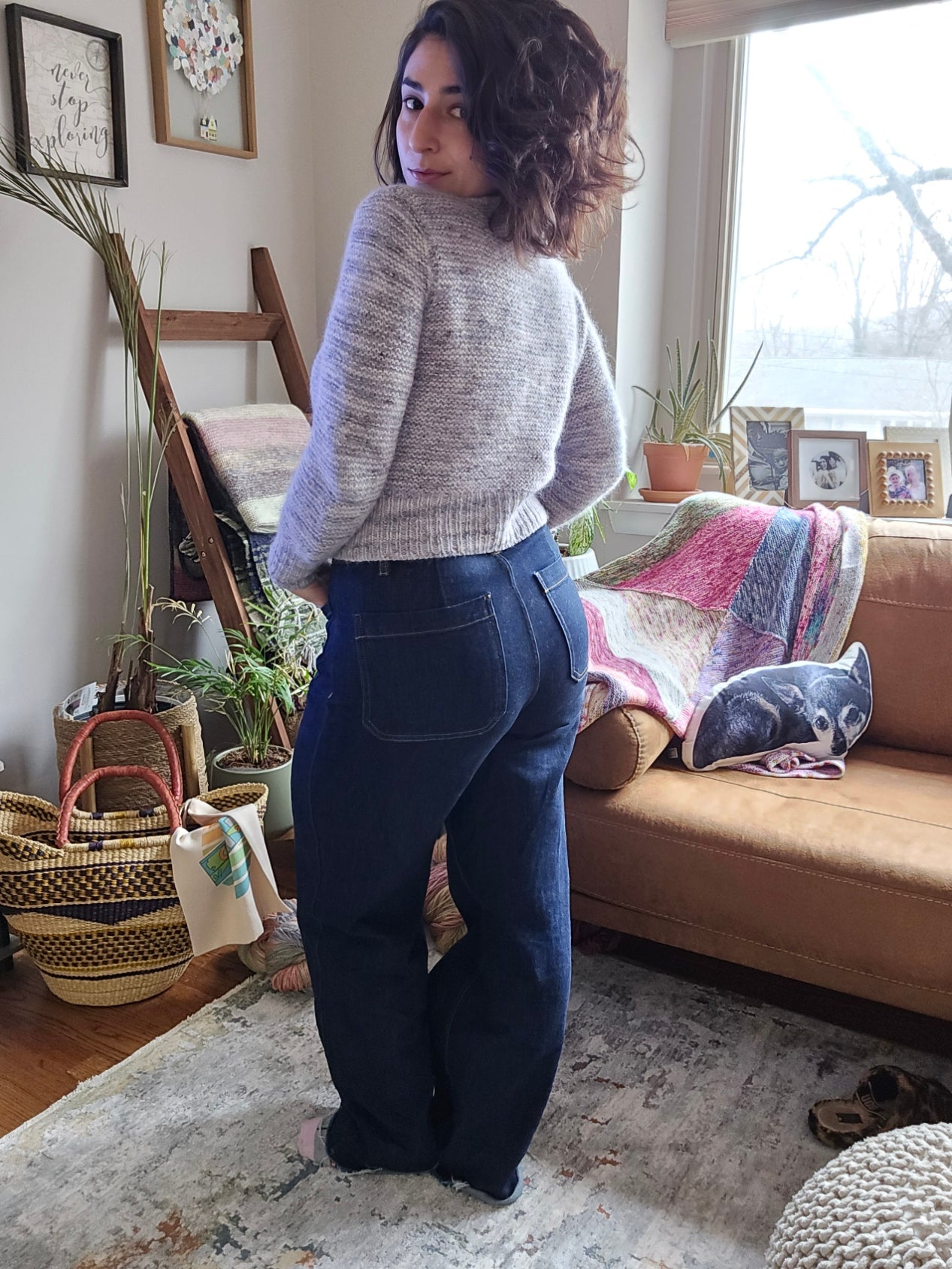 G St Garter Sweater - Knitting Pattern
