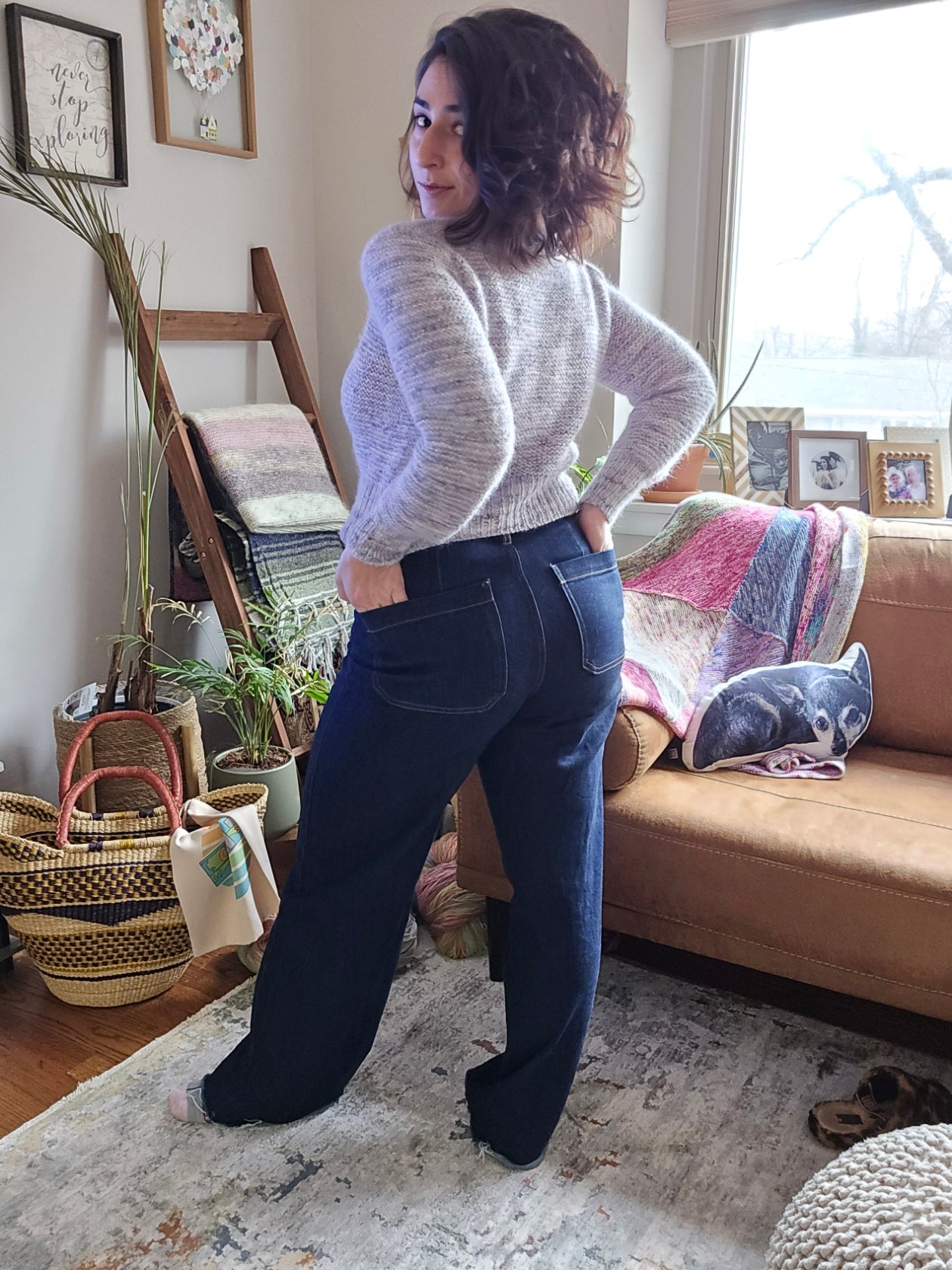 G St Garter Sweater - Knitting Pattern