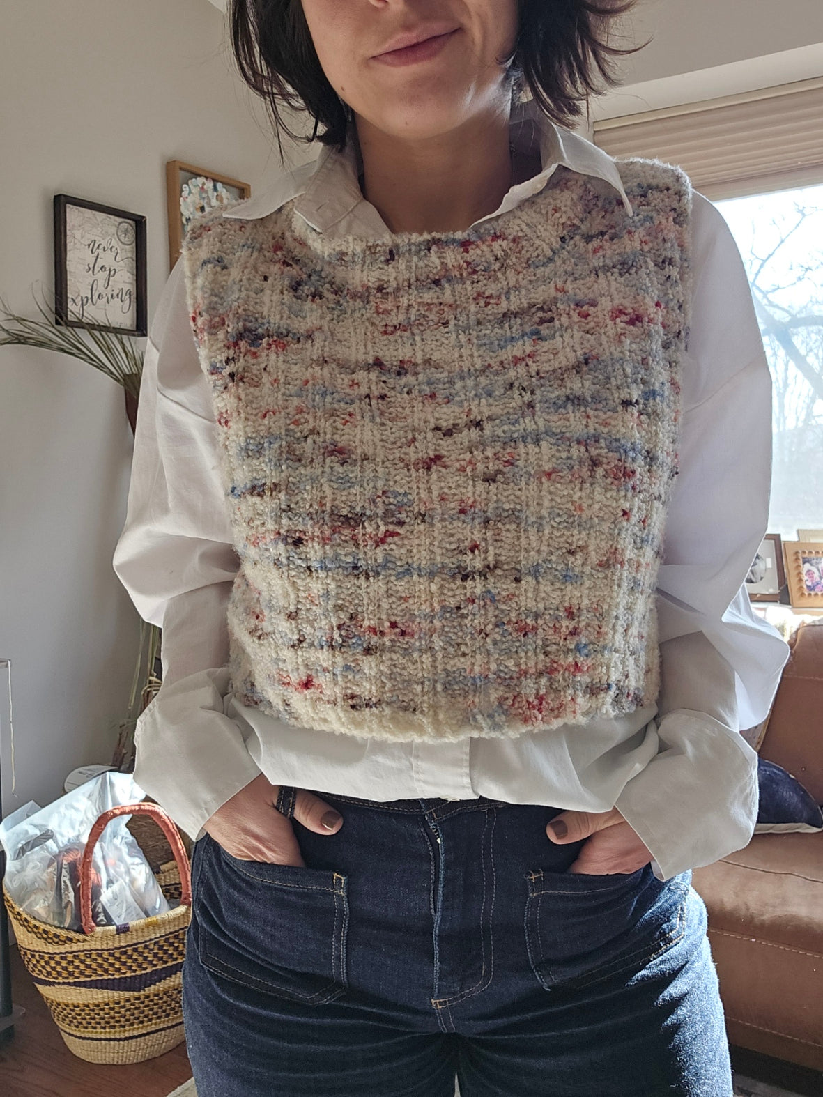 North Ave Slipover - Knitting Pattern