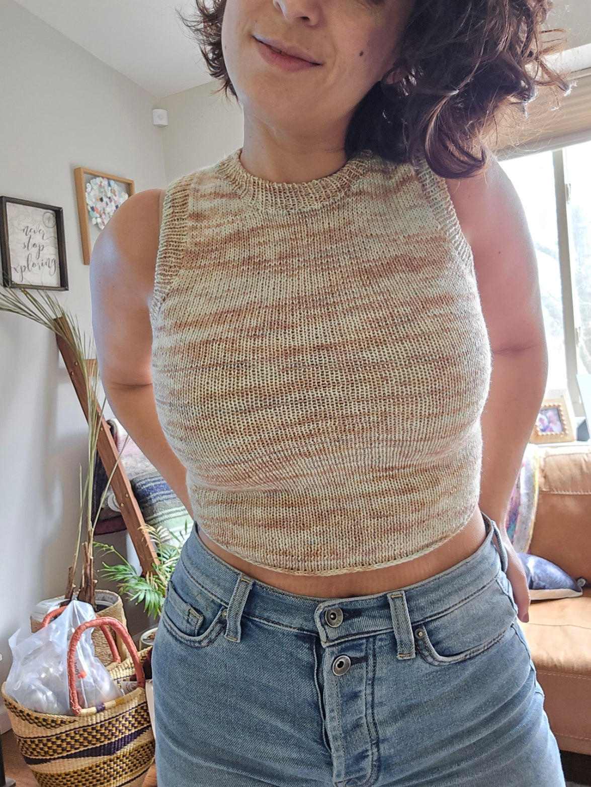 Bay Day Tank - Knitting Pattern