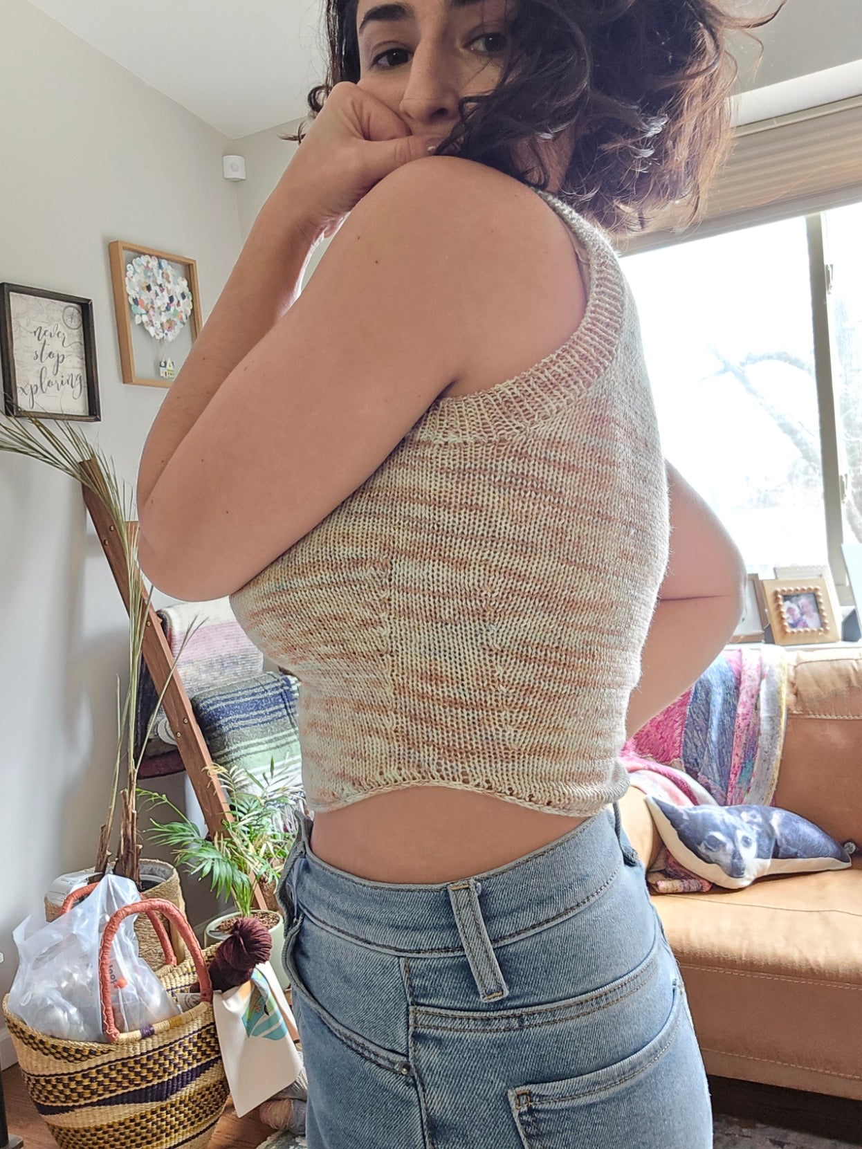 Bay Day Tank - Knitting Pattern
