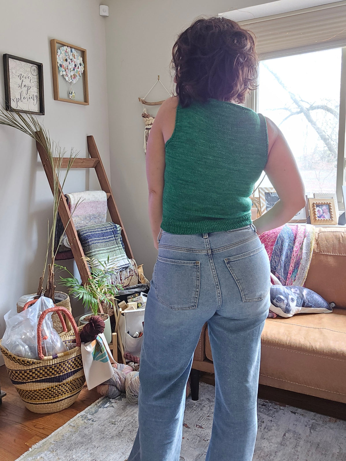 Sixth Ave Skater Tank - Knitting Pattern