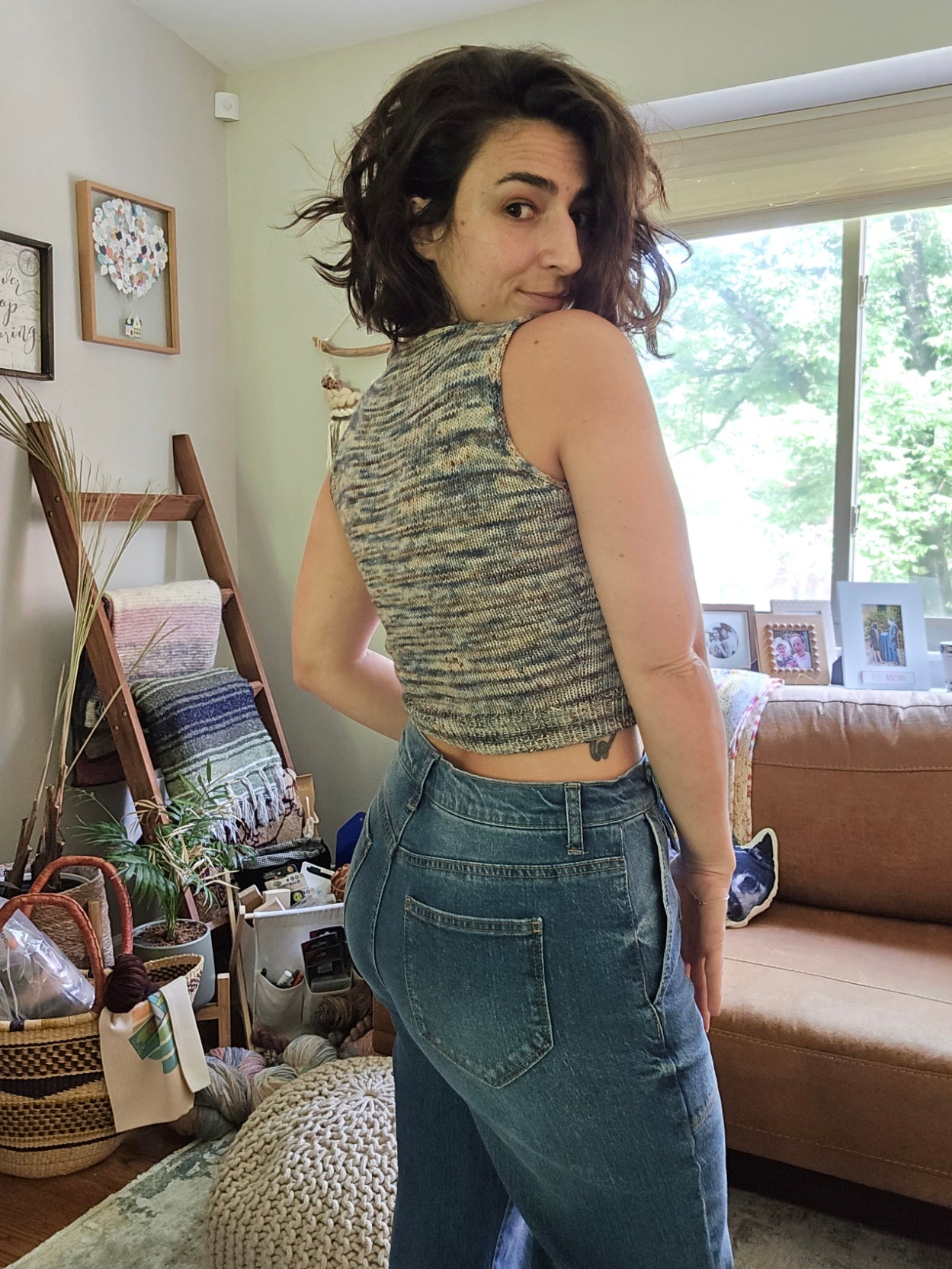 Sixth Ave Skater Tank - Knitting Pattern