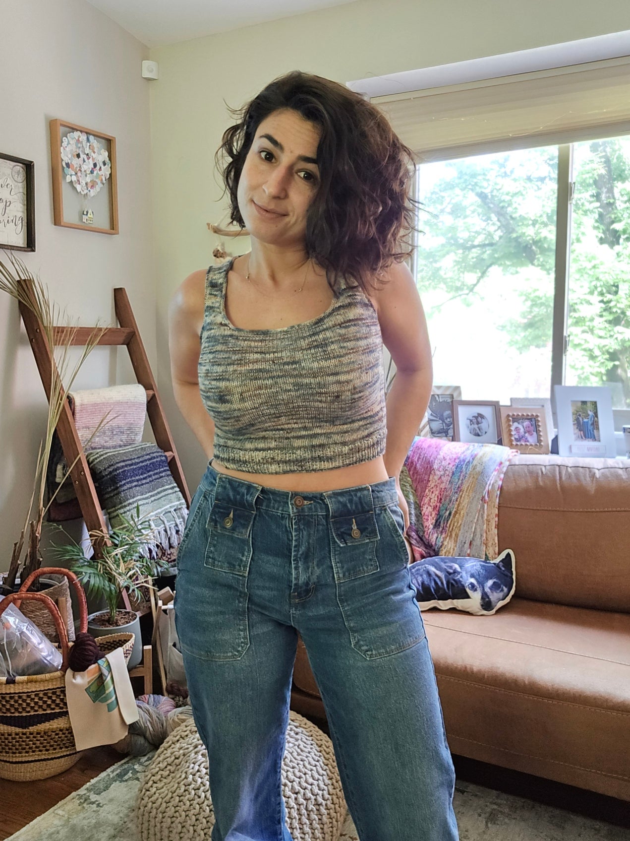 Sixth Ave Skater Tank - Knitting Pattern
