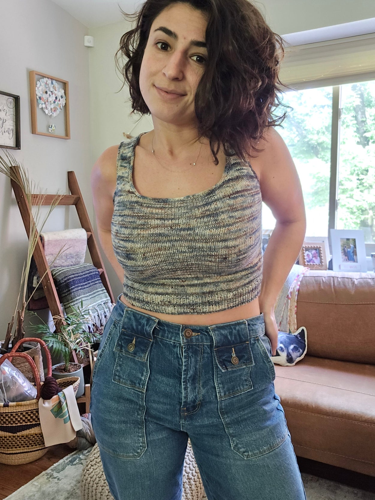 Sixth Ave Skater Tank - Knitting Pattern