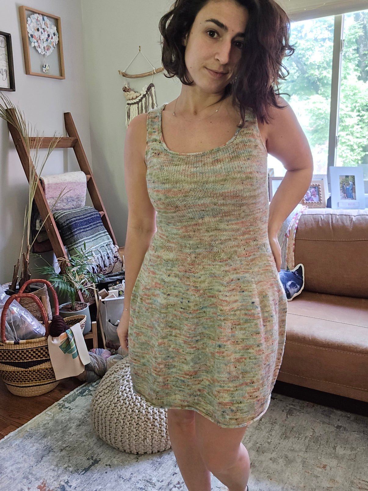 Sixth Ave Skater Dress - Knitting Pattern