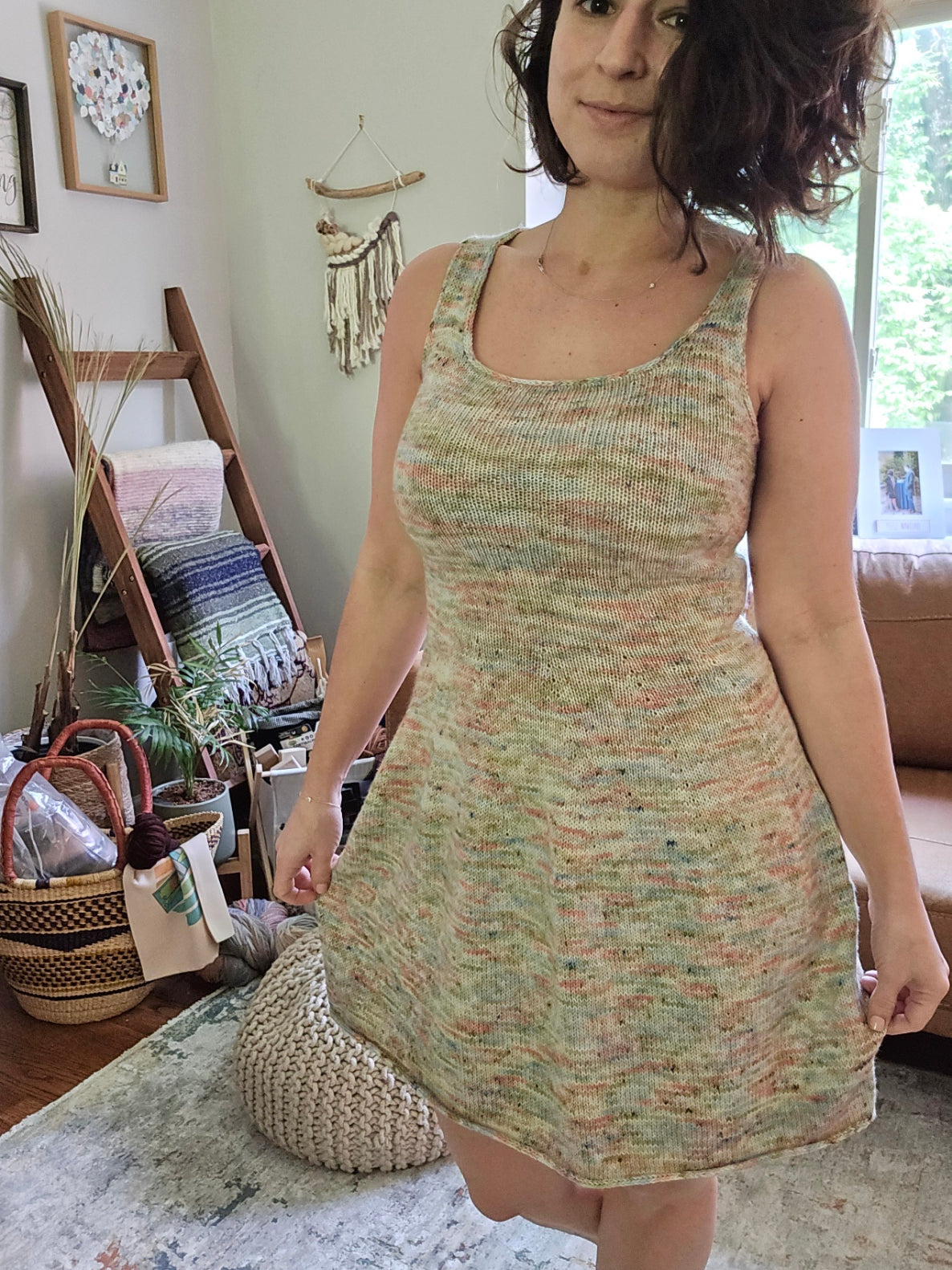 Sixth Ave Skater Dress - Knitting Pattern
