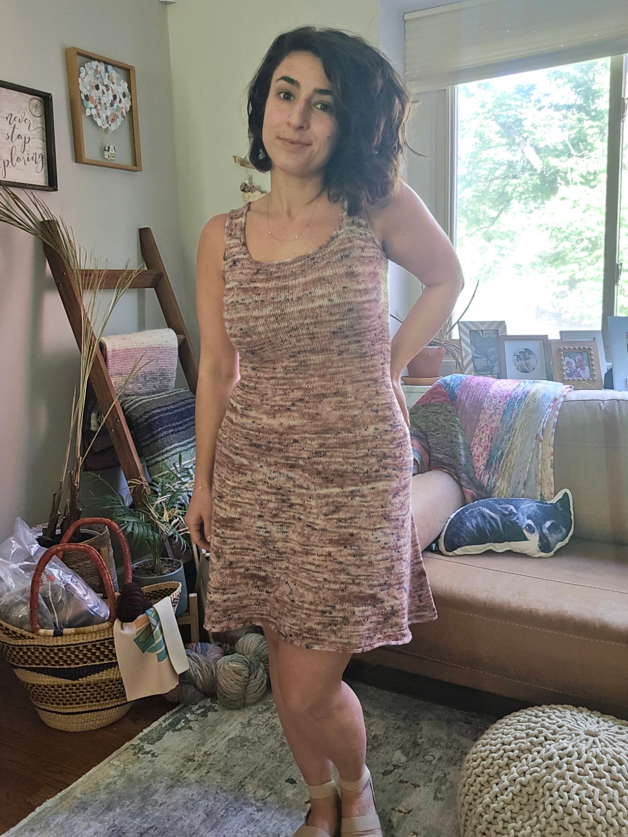 Sixth Ave Skater Dress - Knitting Pattern