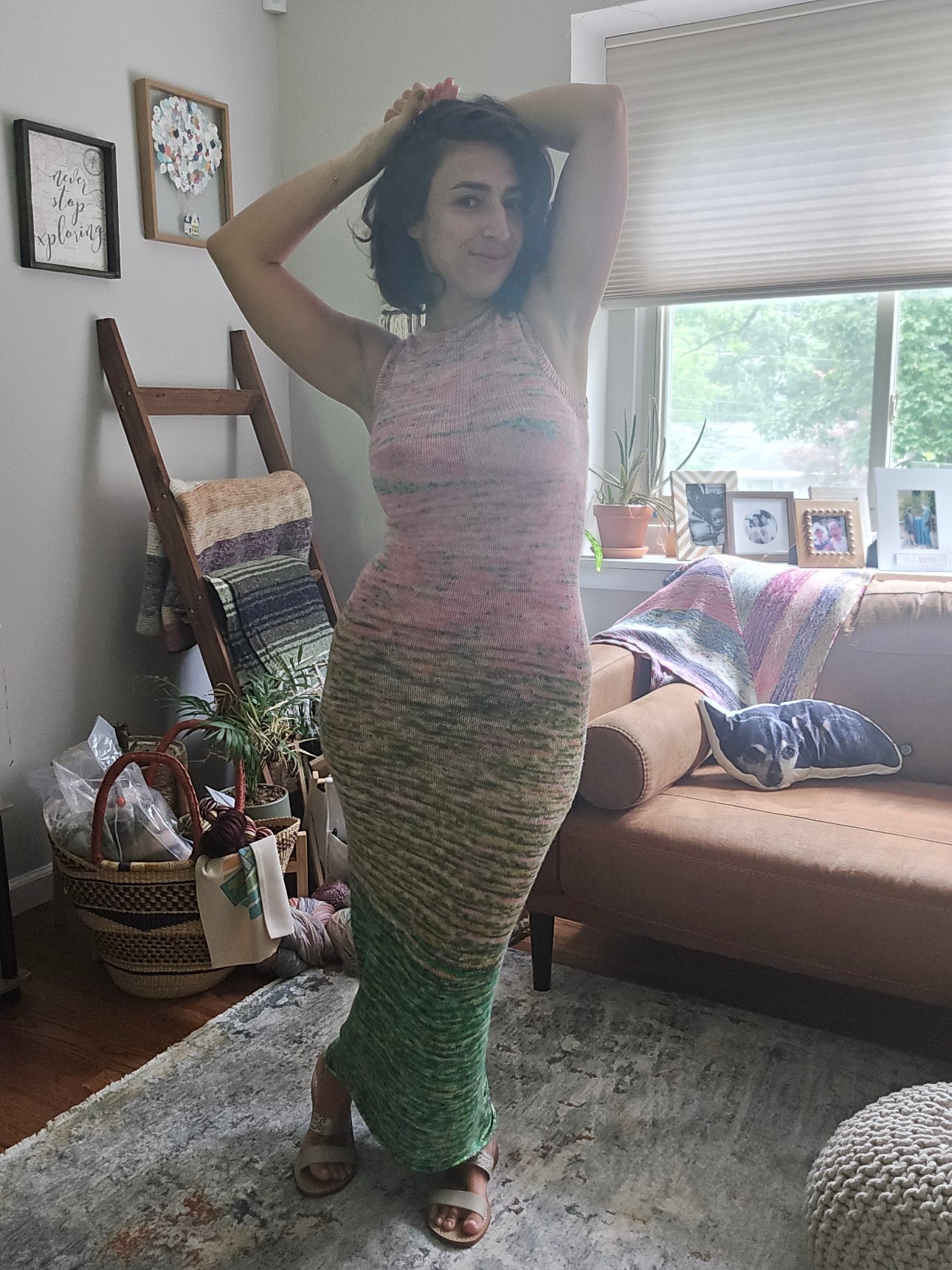 C St Dress - Knitting Pattern