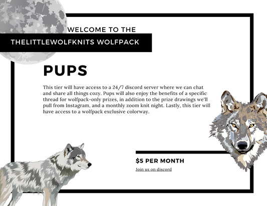 The Little Wolf Knits Wolfpack 2025