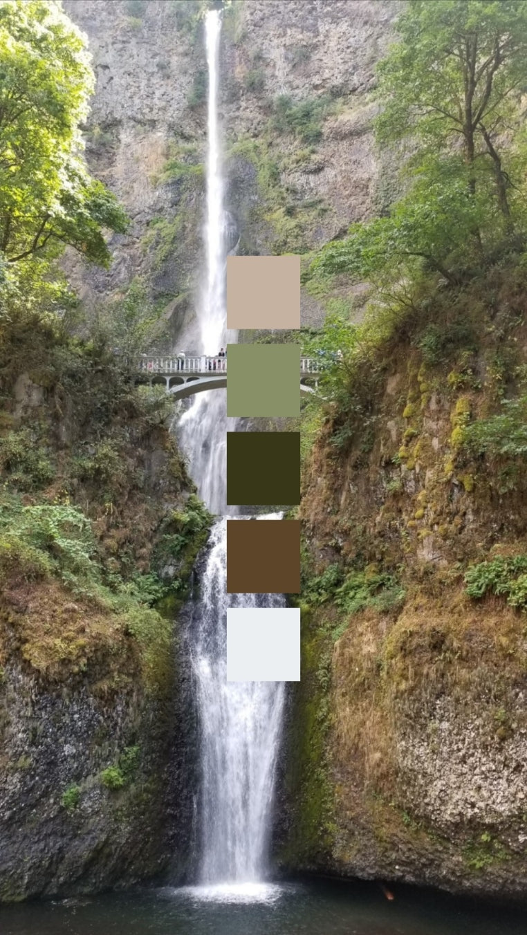 From the Open Road - Multnomah Falls - Ready to Ship