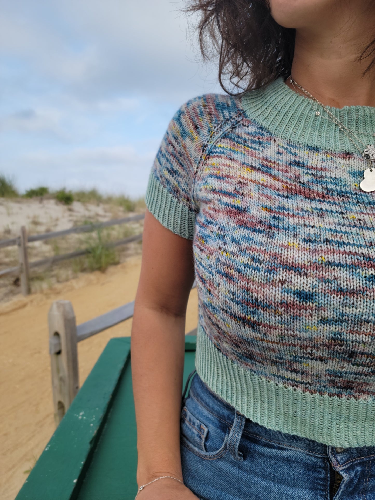 Twisted Tea Shirt - Knitting Pattern