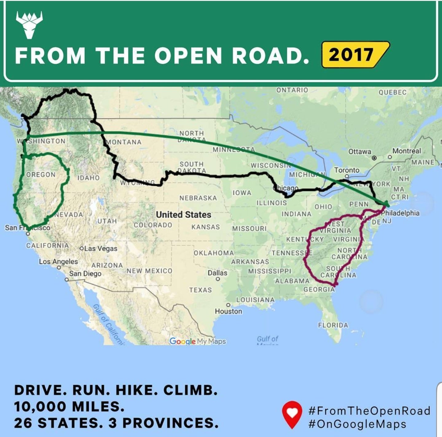 From the Open Road - Niagara Falls - Ready to Ship