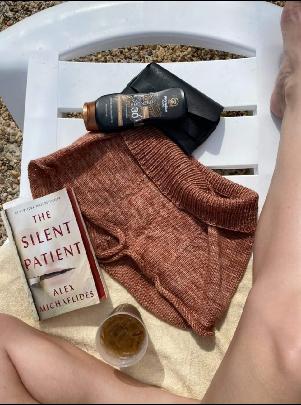 Thick Tan Line Shorts - Knitting Pattern