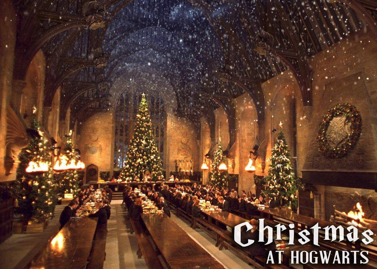 Christmas at Hogwarts - Ready to Ship