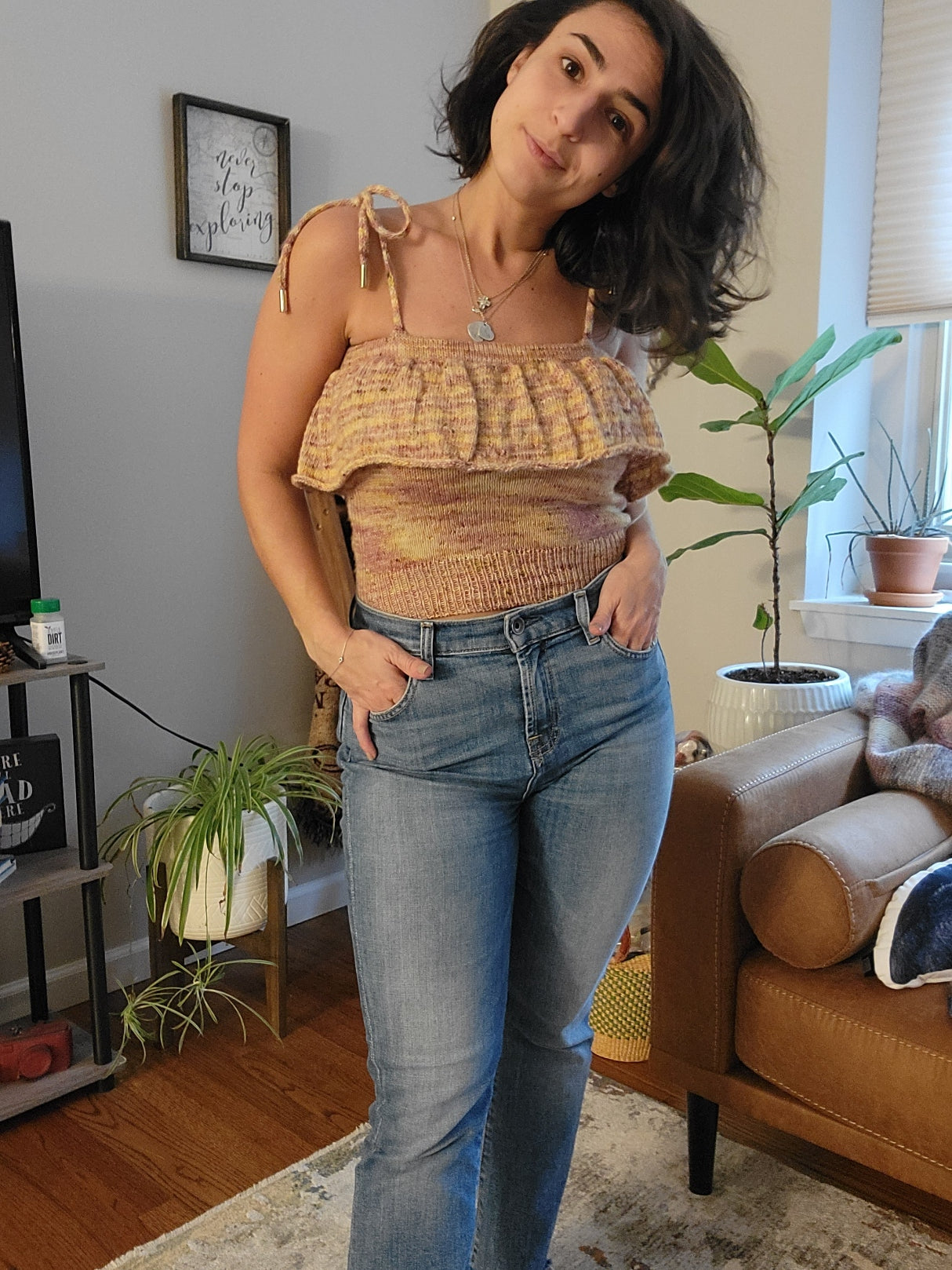 Baybreeze Top - Knitting Pattern