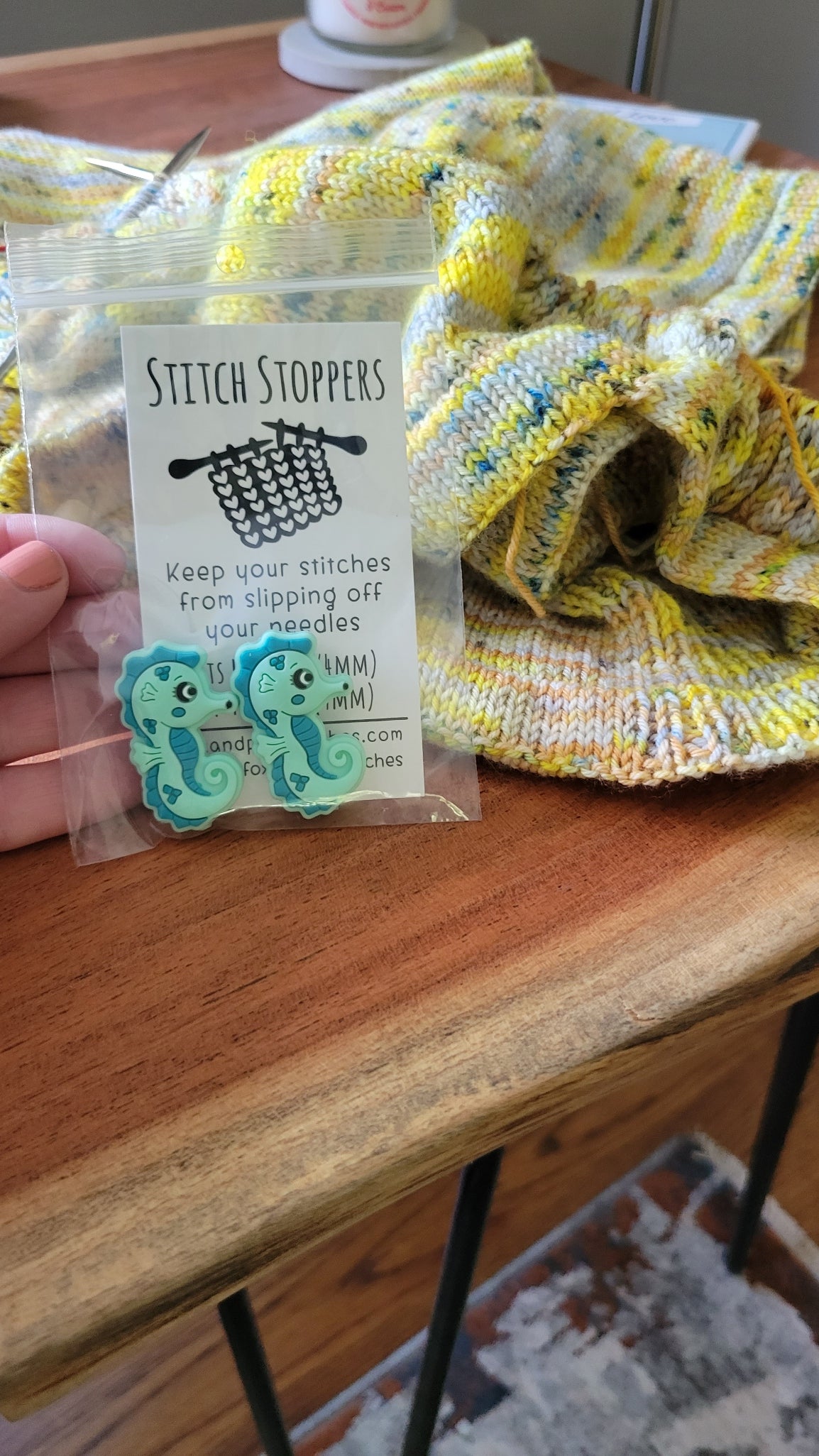 Seahorse Stitch Stoppers
