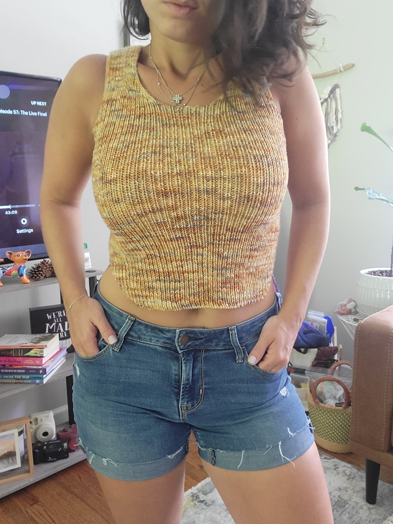 Shoreline Tank - Knitting Pattern