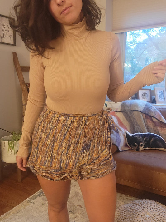 Seashore Skort - Knitting Pattern