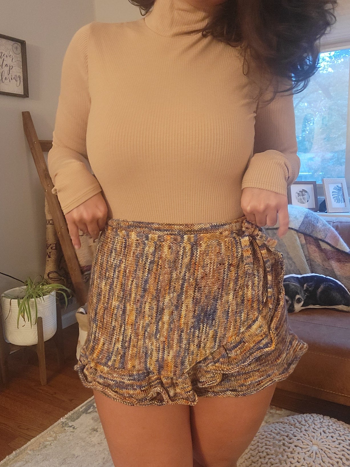 Seashore Skort - Knitting Pattern