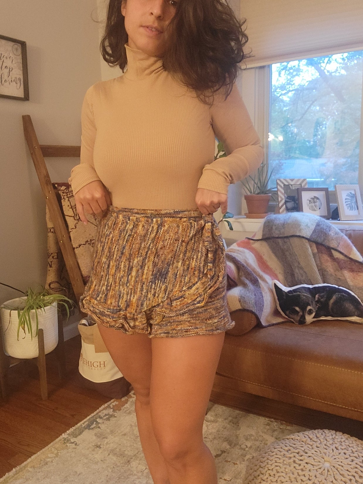 Seashore Skort - Knitting Pattern