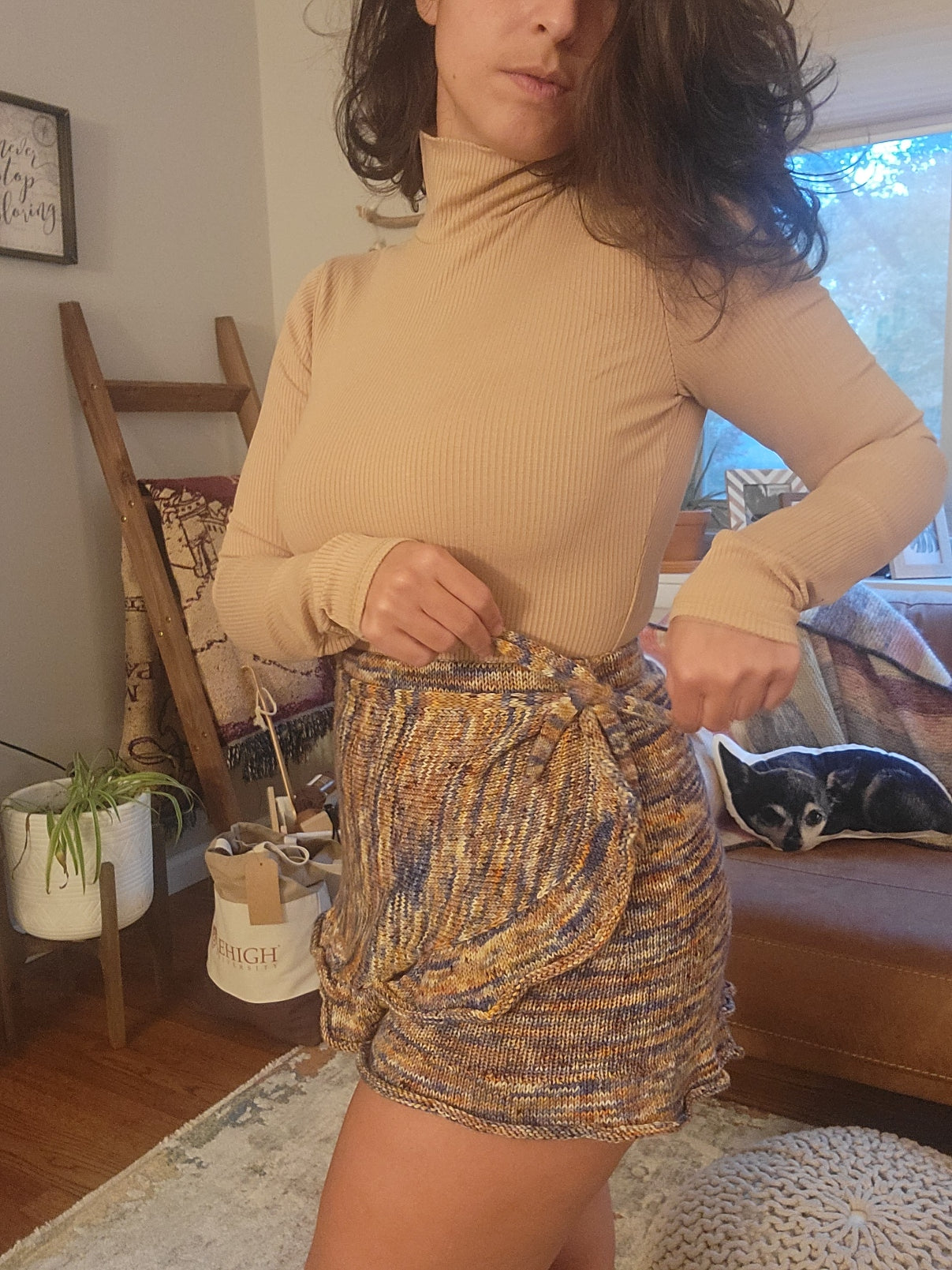 Seashore Skort - Knitting Pattern