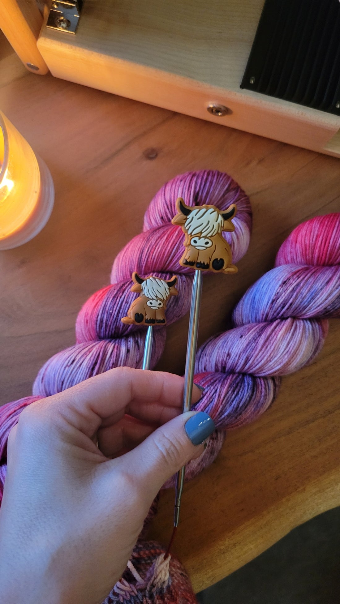 Highland Cow Stitch Stoppers
