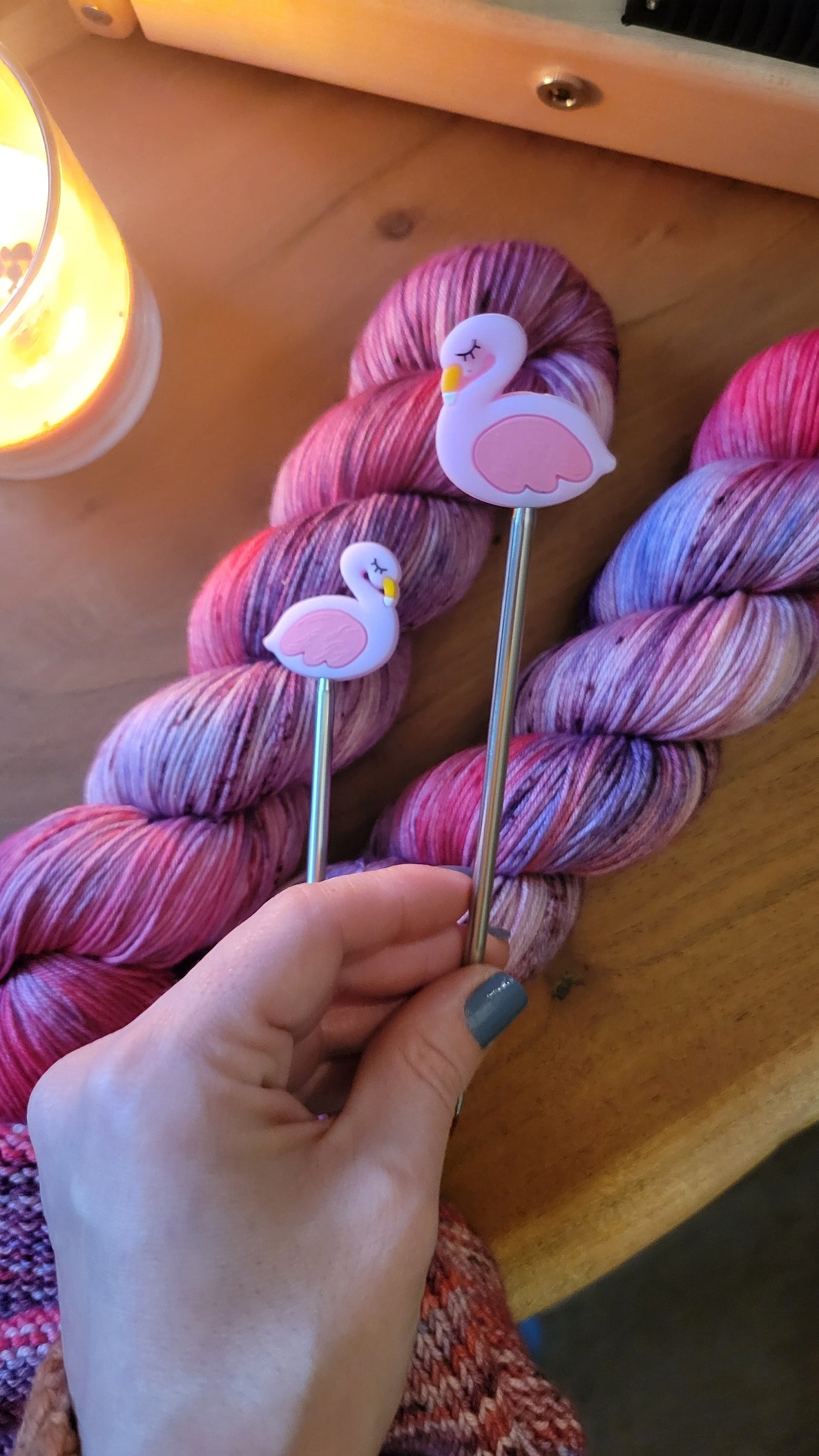 Flamingo Stitch Stoppers