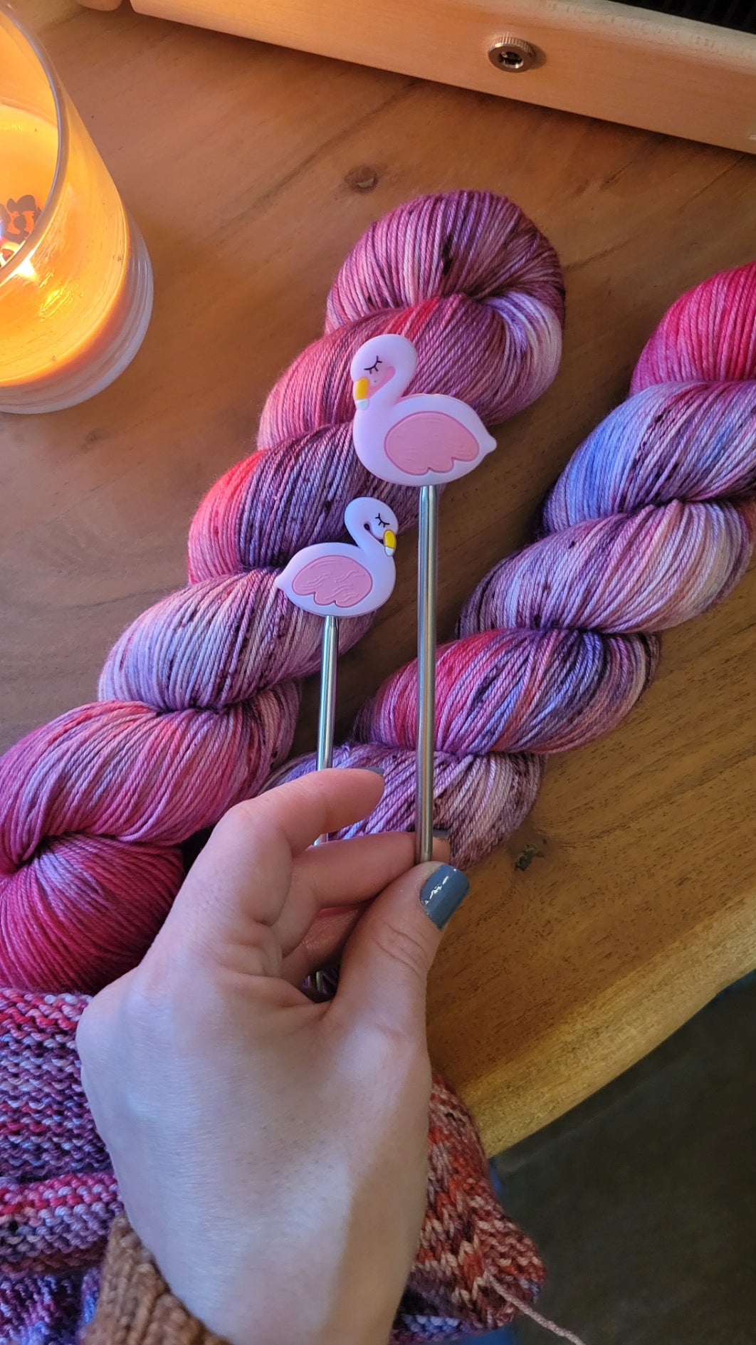 Flamingo Stitch Stoppers