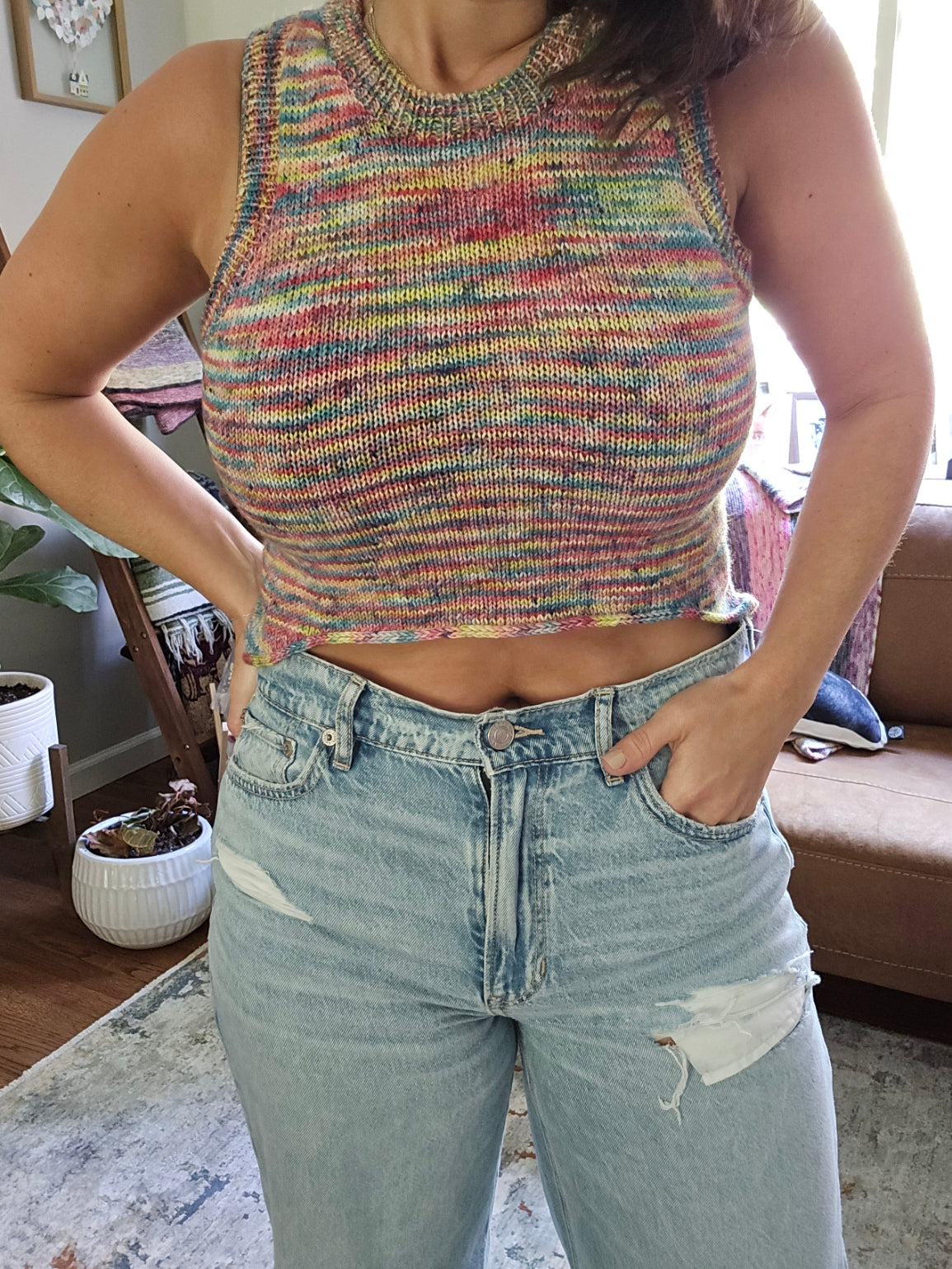 C St Tank - Knitting Pattern