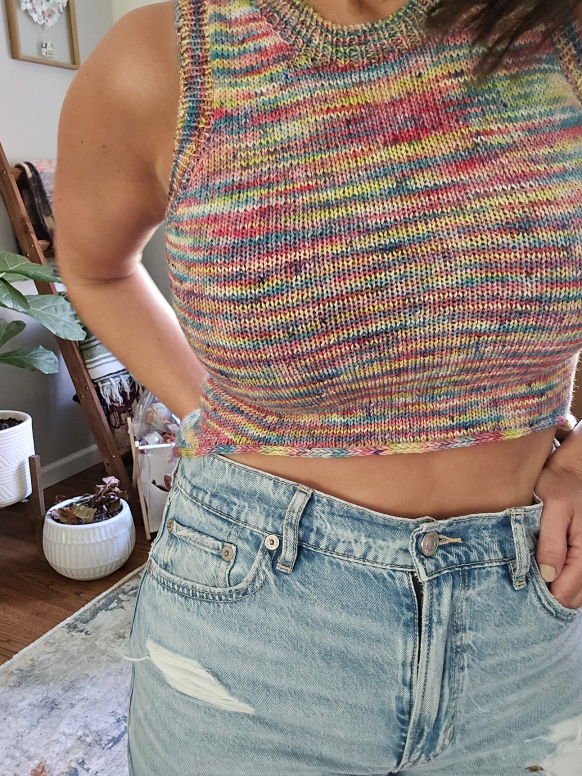 C St Tank - Knitting Pattern