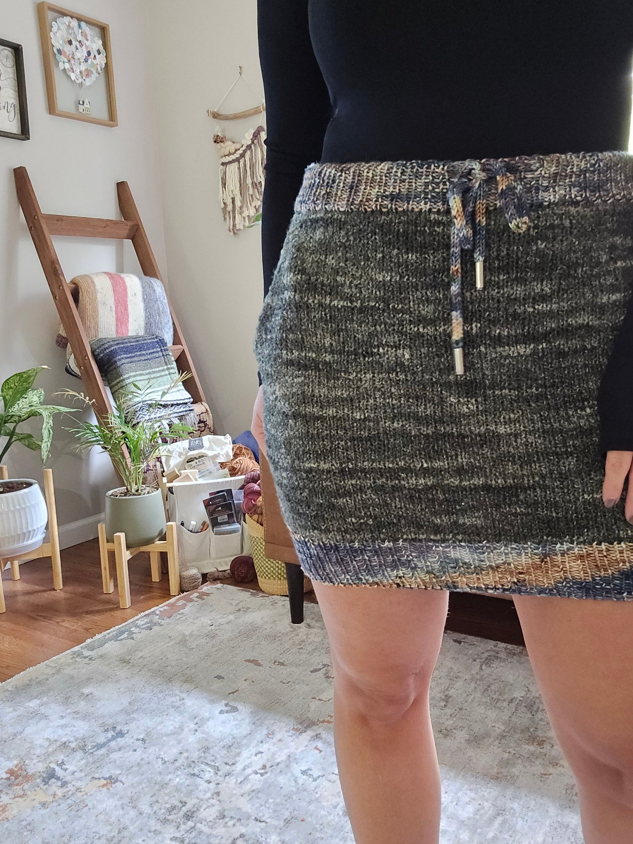 Second Ave Sweatskirt - Knitting Pattern