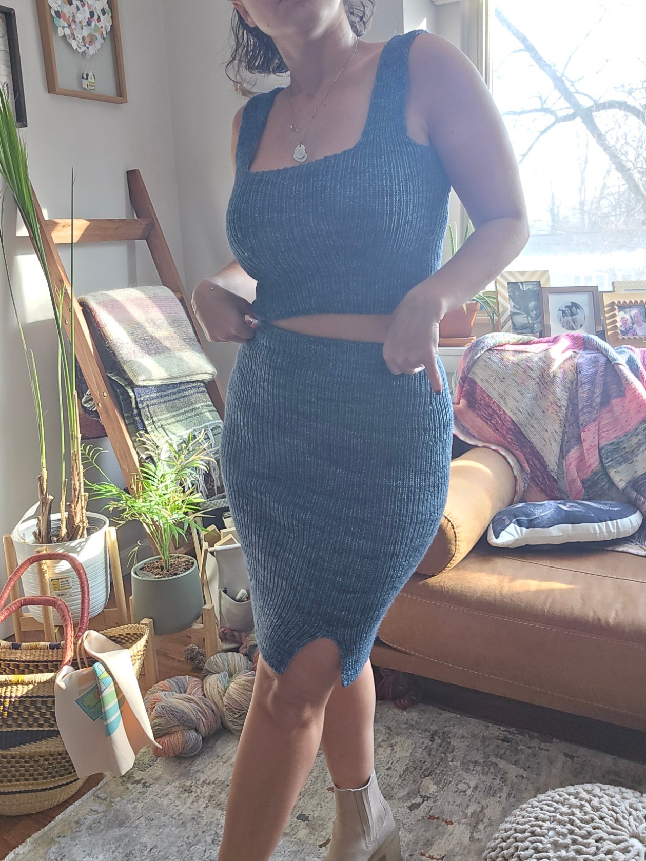 Bayside Skirt - Knitting Pattern