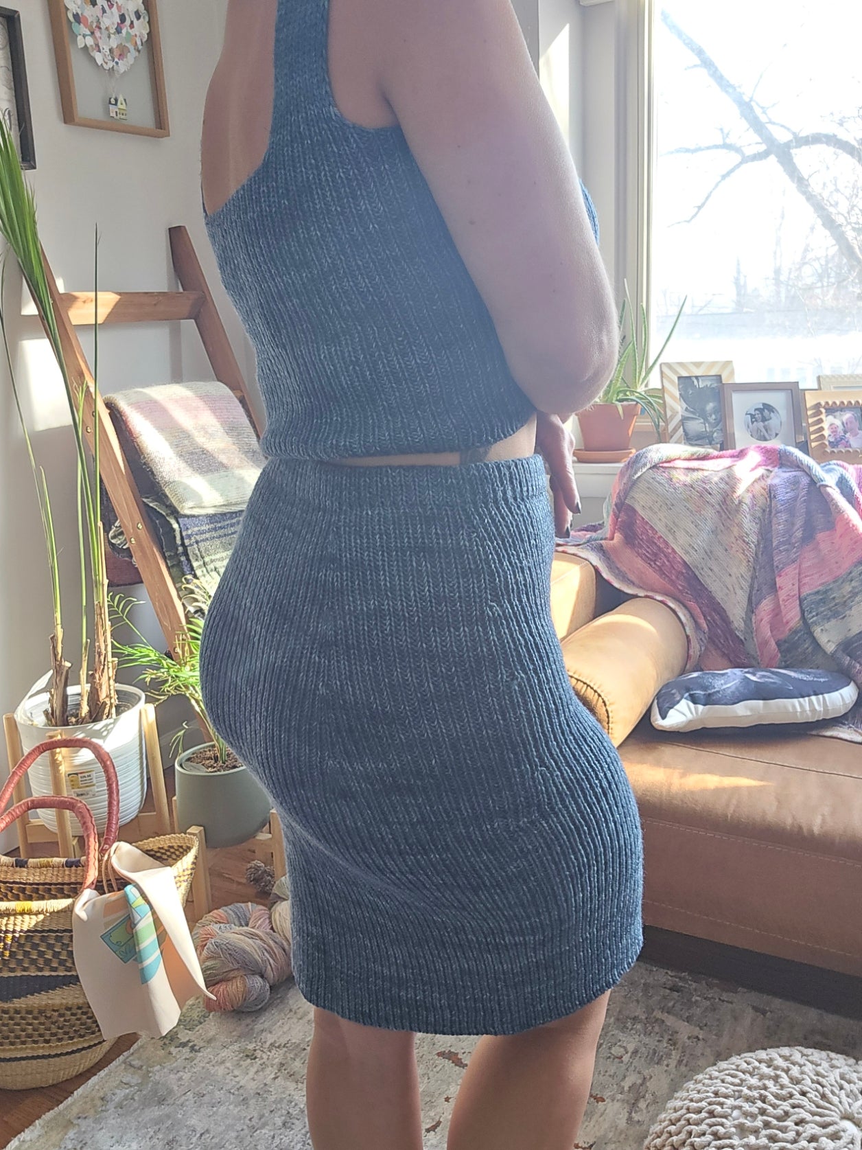 Bayside Skirt - Knitting Pattern