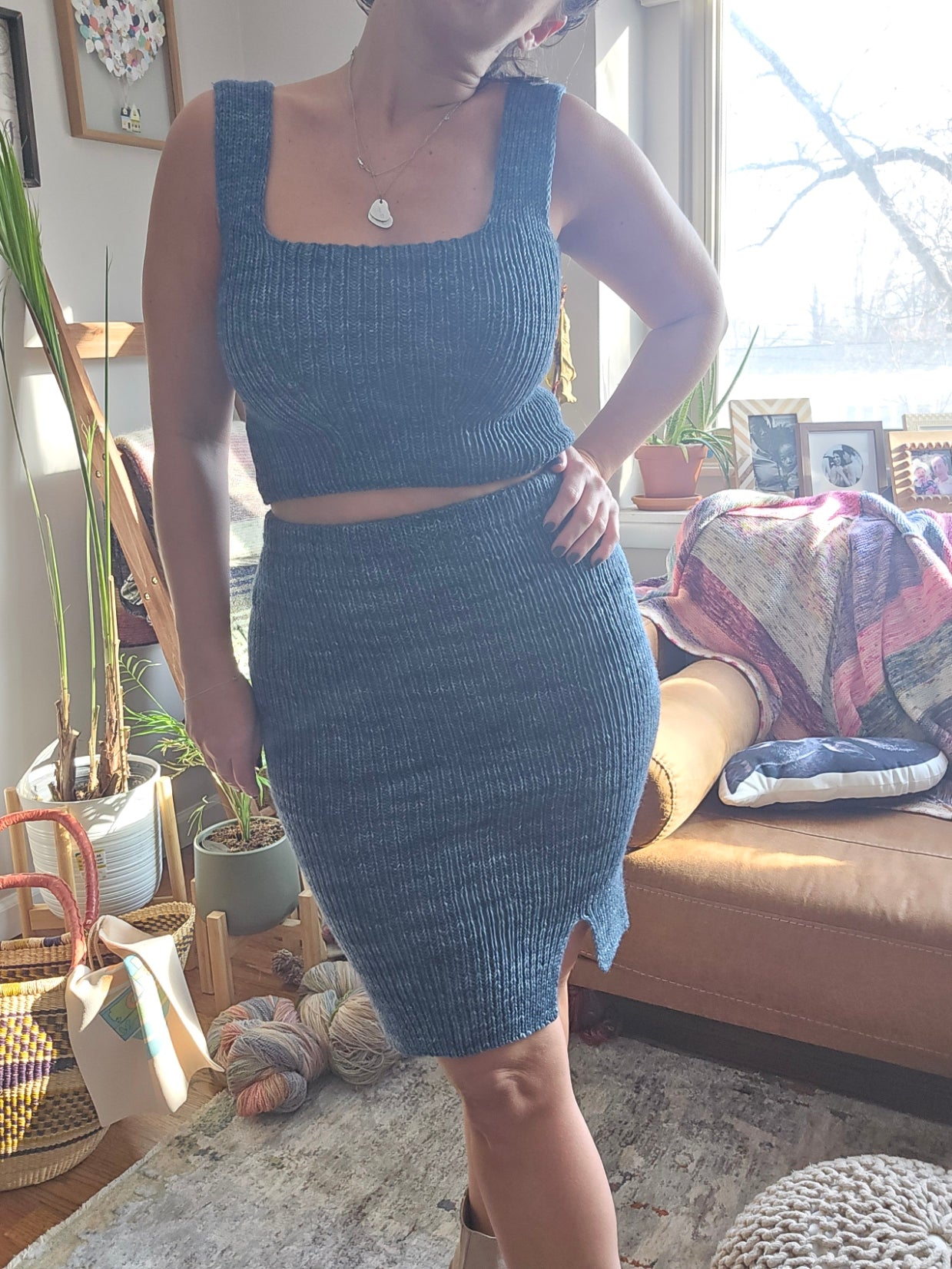 Bayside Skirt - Knitting Pattern