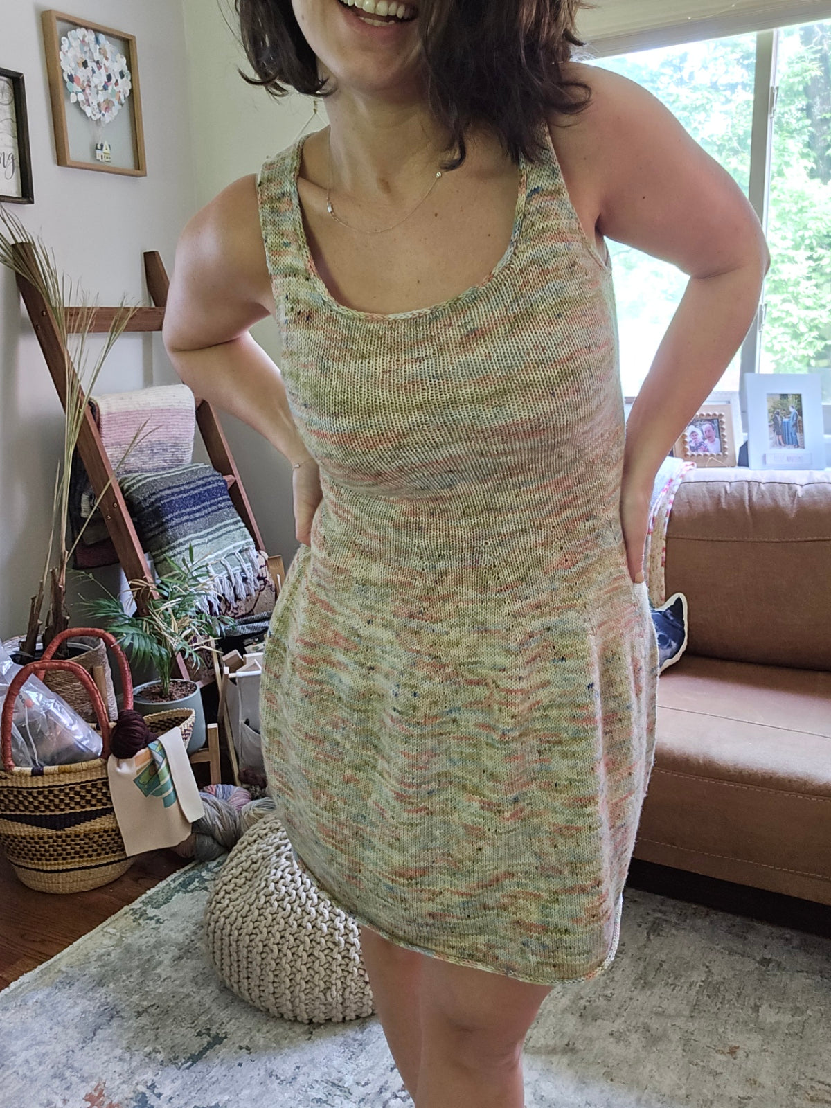 Sixth Ave Skater Dress - Knitting Pattern
