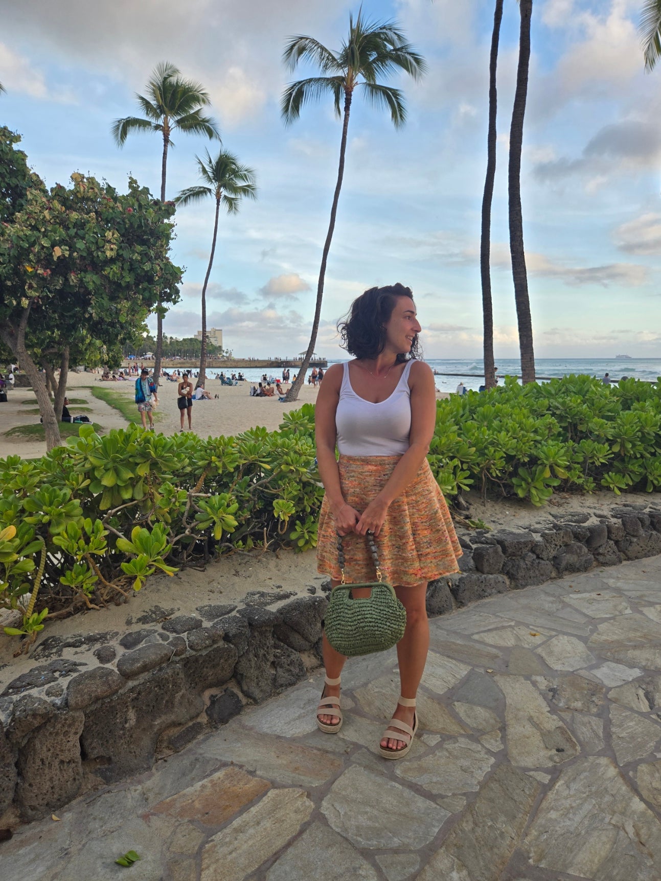 Sixth Ave Skater Skirt - Knitting Pattern