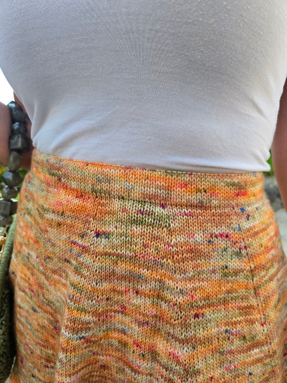 Sixth Ave Skater Skirt - Knitting Pattern