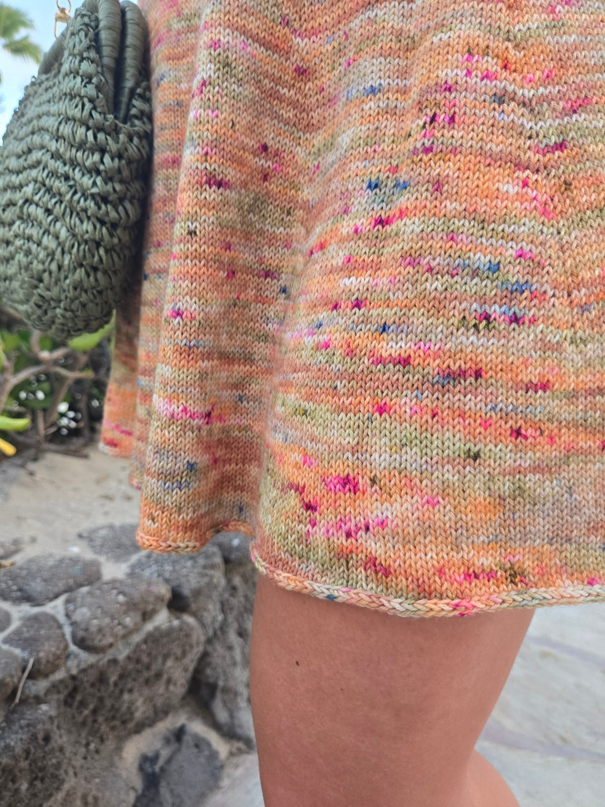 Sixth Ave Skater Skirt - Knitting Pattern